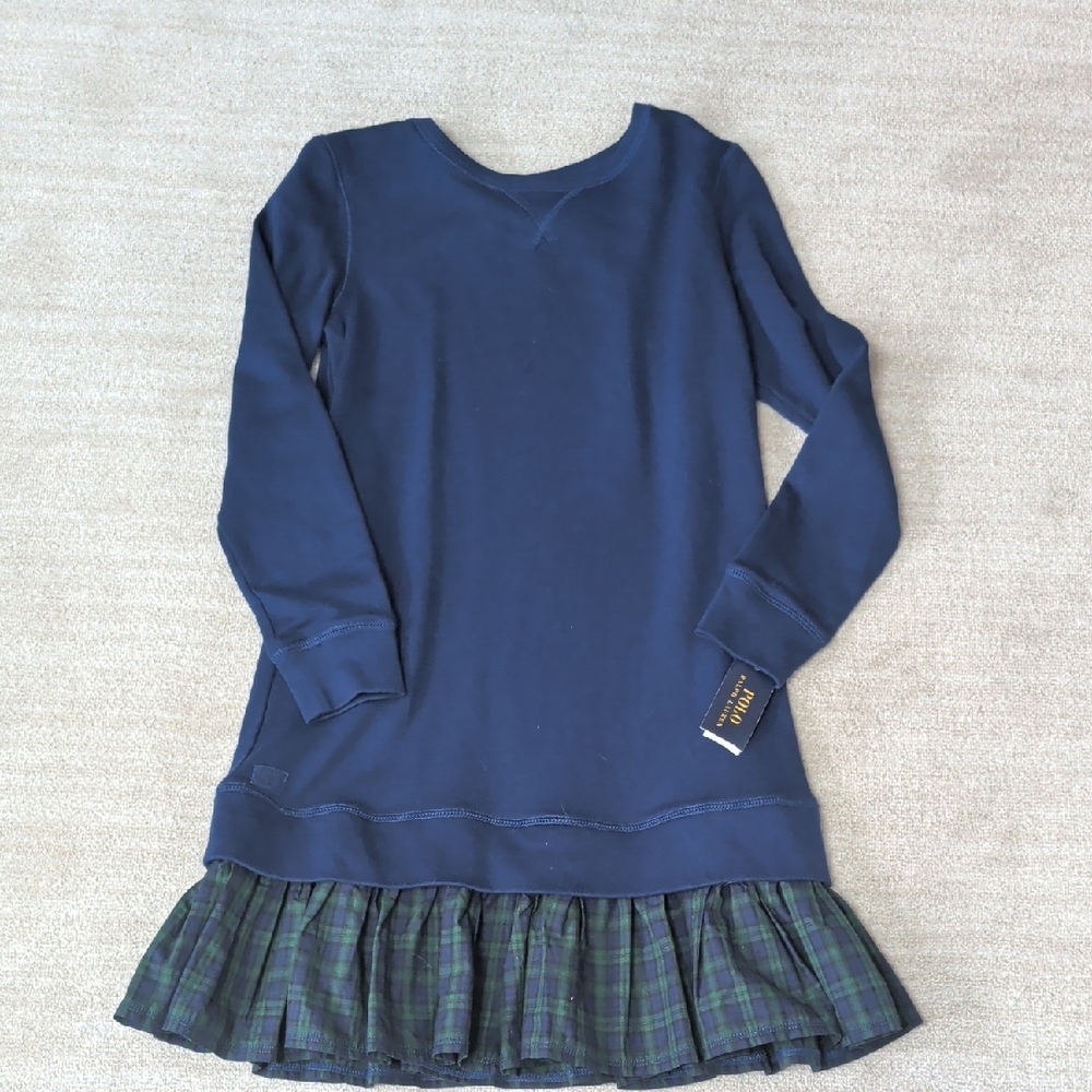 Nwt Ralph Lauren Polo Sweatshirt Dress